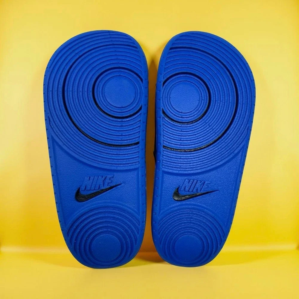 Nike UCLA Bruins Offcourt Slide Sandals Black Blue NCAA Men's Size 7 DX5209-002